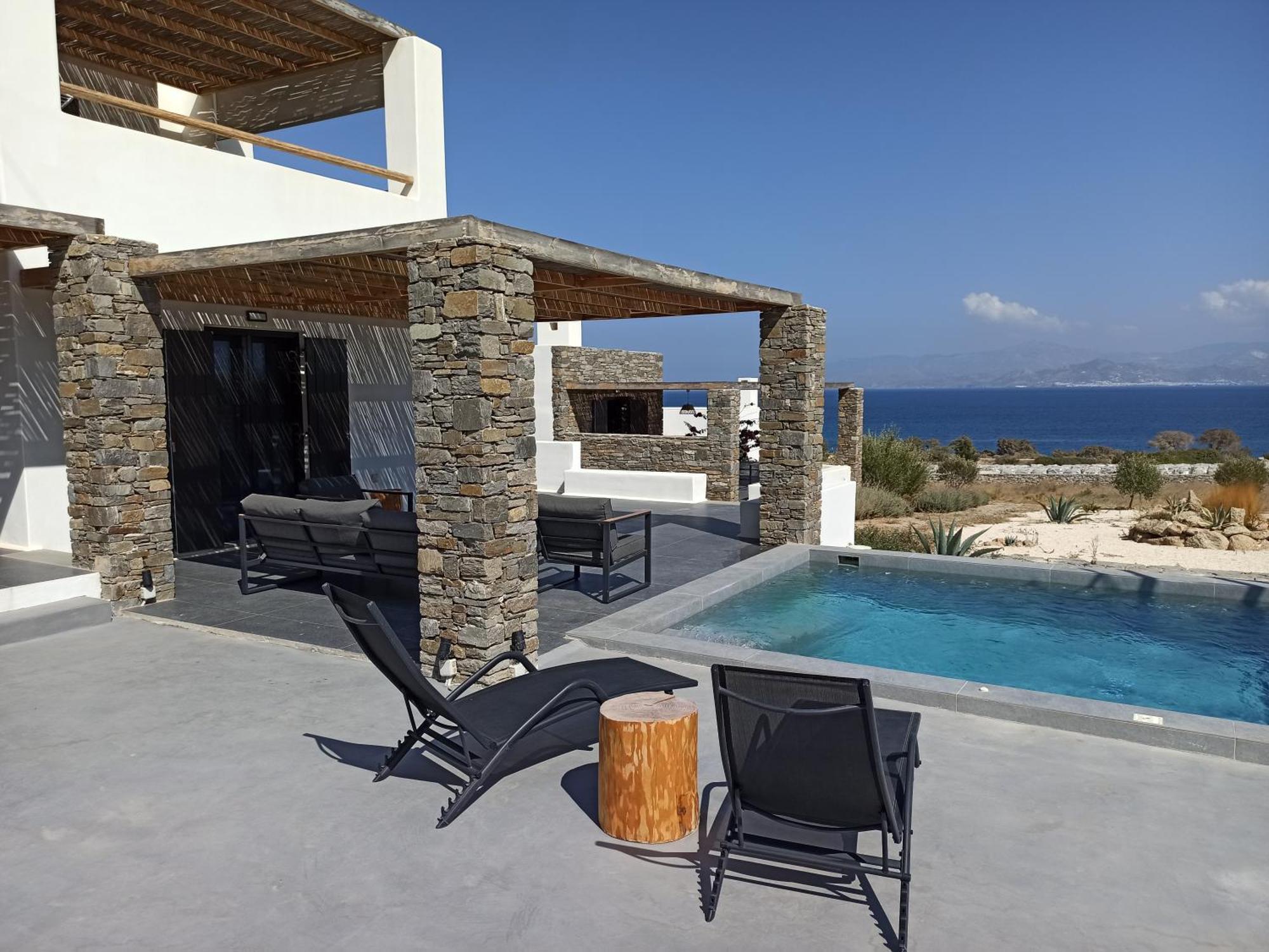 Vastblue Of Paros Aparthotel Ambelas Exteriör bild