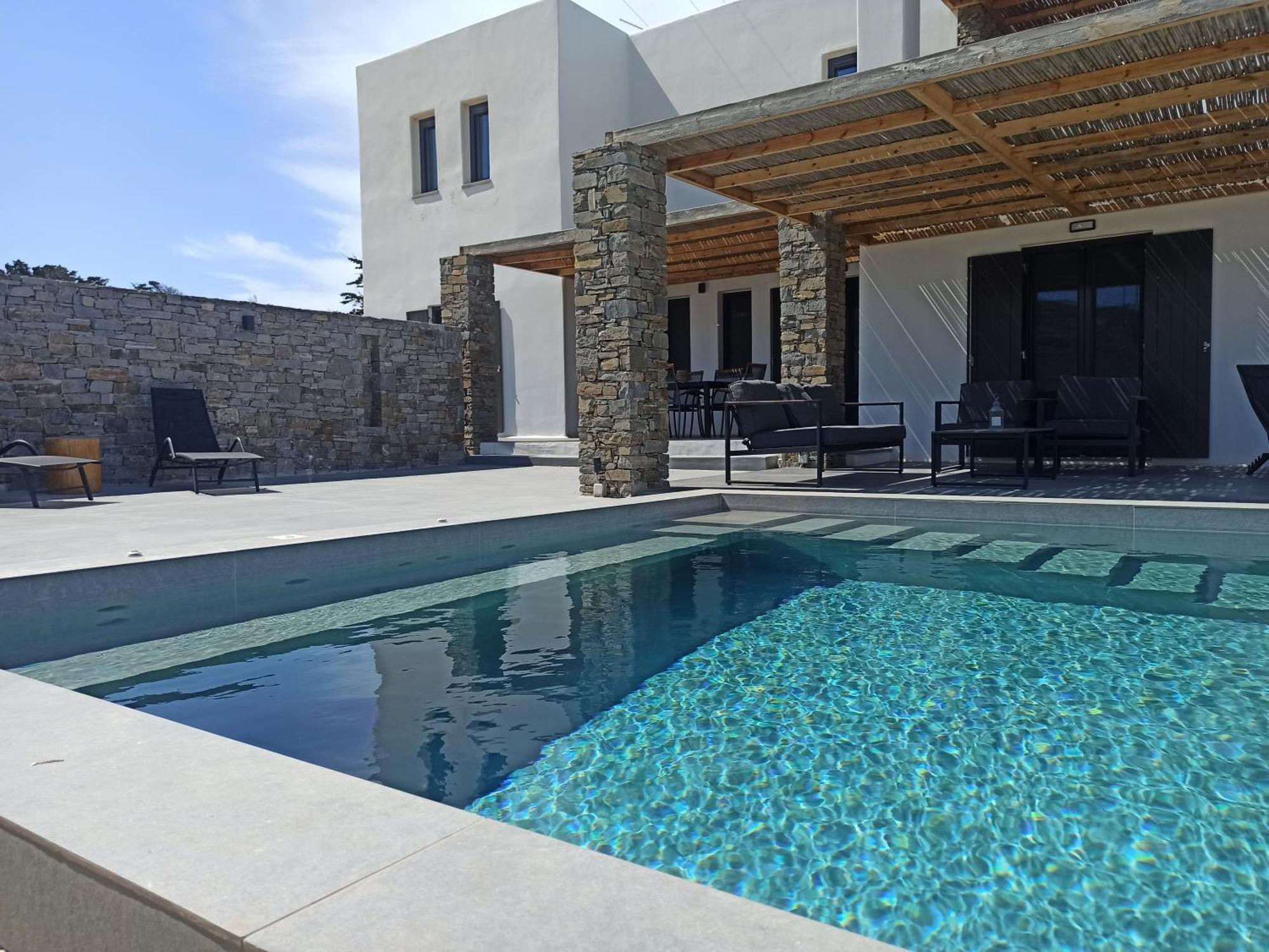 Vastblue Of Paros Aparthotel Ambelas Exteriör bild