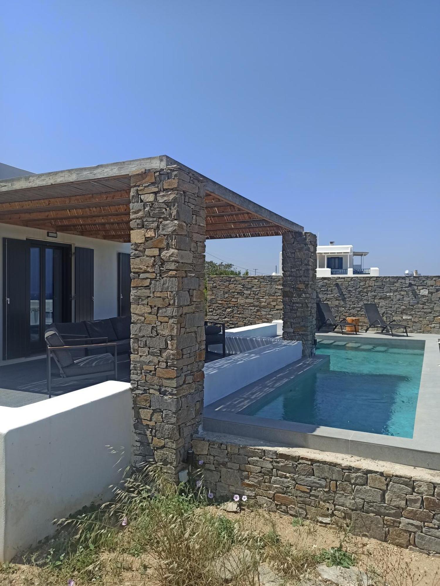 Vastblue Of Paros Aparthotel Ambelas Exteriör bild