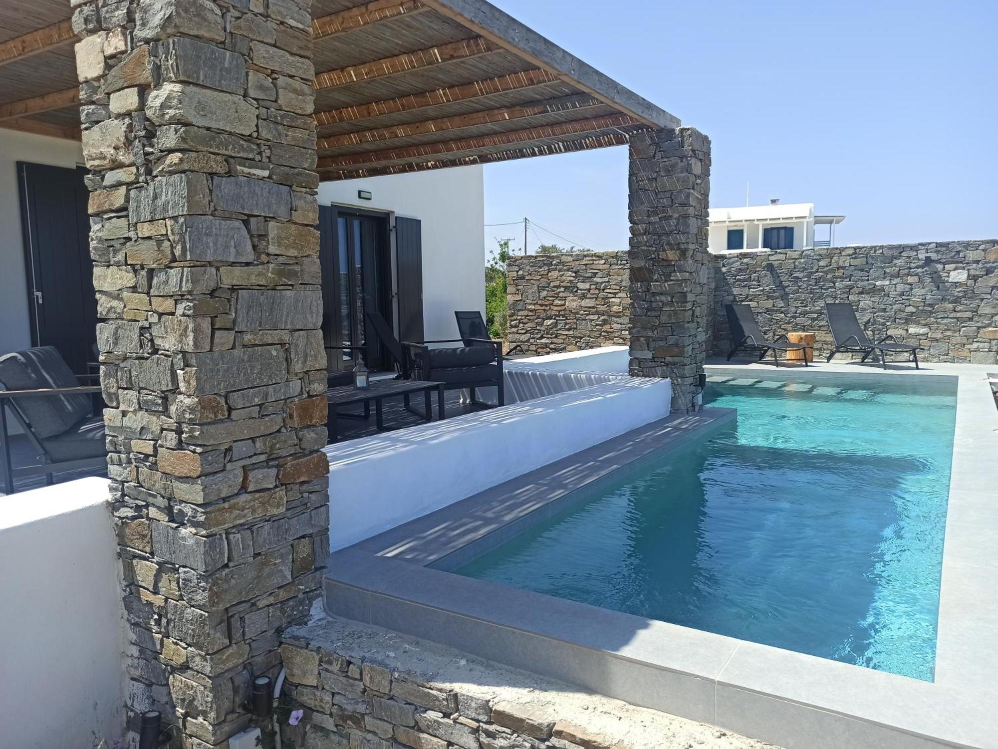 Vastblue Of Paros Aparthotel Ambelas Exteriör bild
