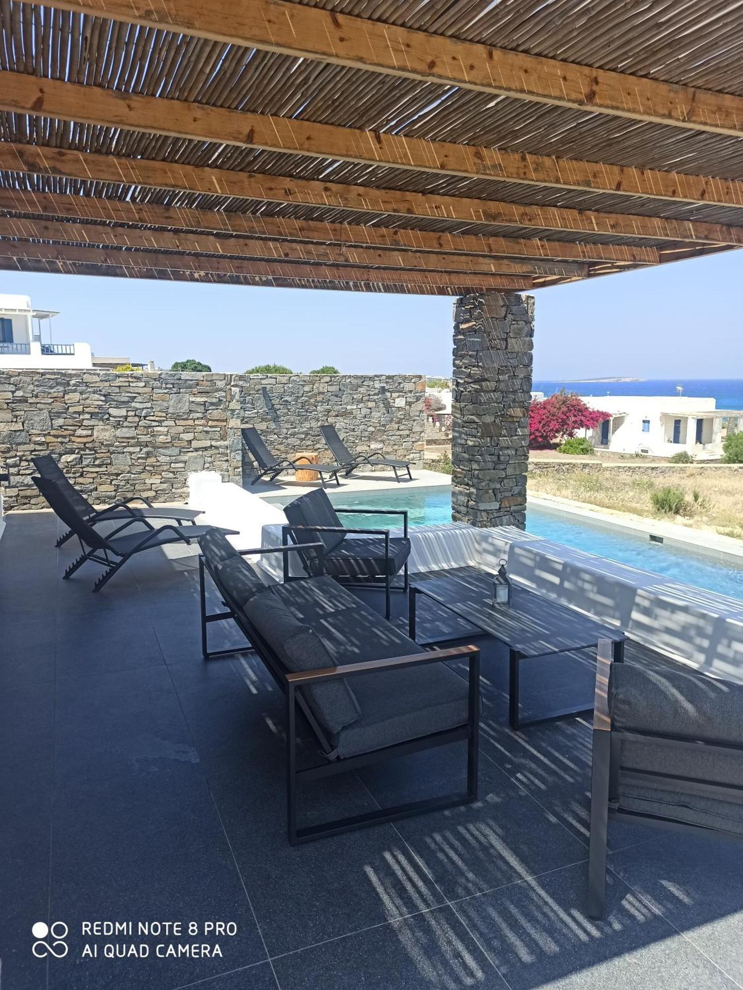 Vastblue Of Paros Aparthotel Ambelas Exteriör bild